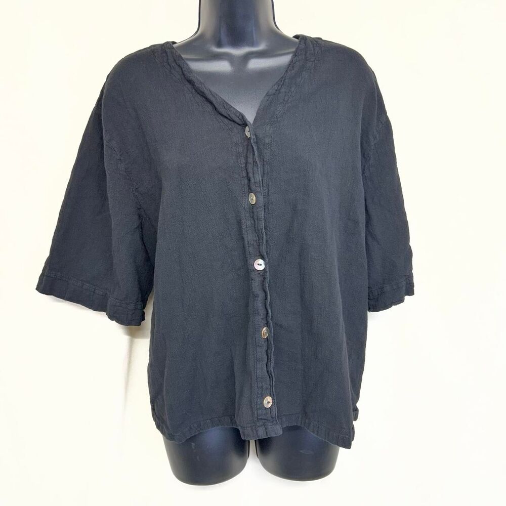 Cottonways Women's Black Blouse